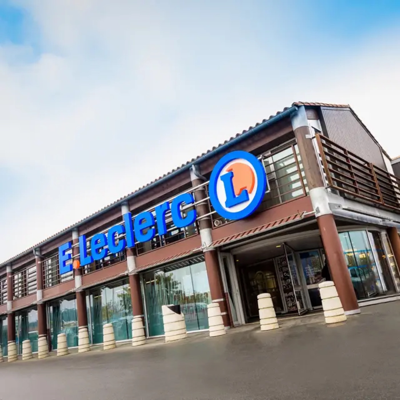 Façade d'un magasin E.Leclerc